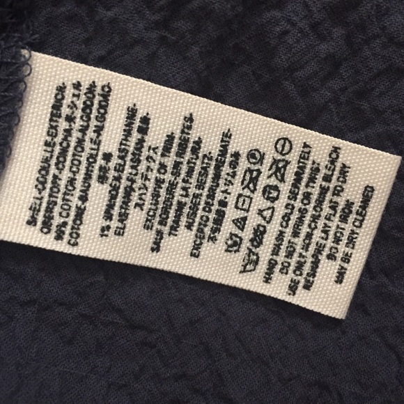 Free People Blue Button-down Hi-lo Shirt XS - Picture 7 of 7